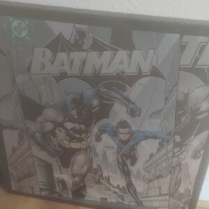 DC Comics Batman Wall Art - Black, Blue, Gray